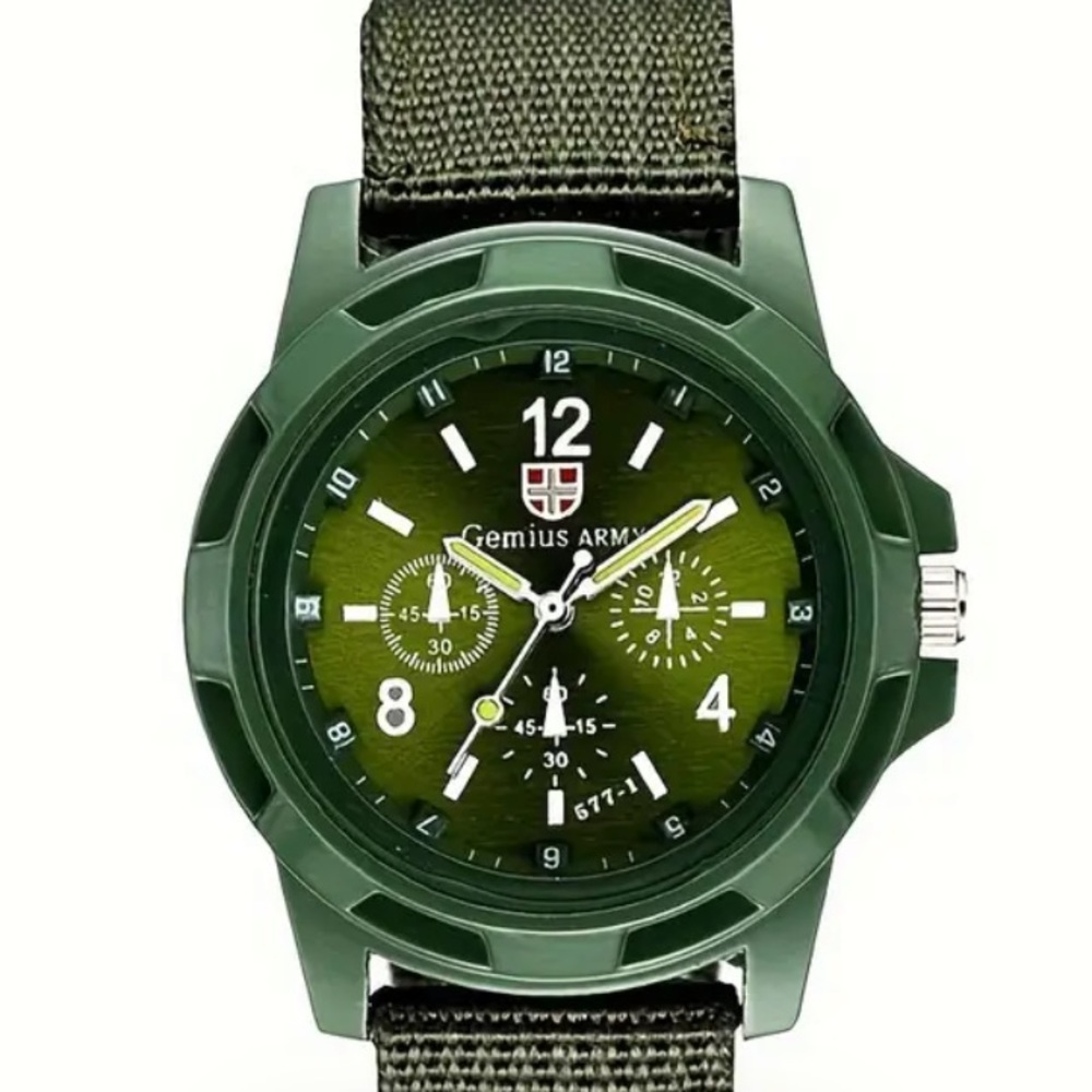 Men’s watch three time zone Swiss quartz movement watch
